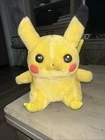 1998 Pokemon Pikachu Basic Plush 8-inch Stuffed Toy Nintendo Hasbro Vintage