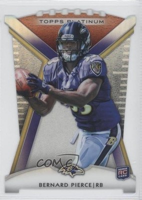 2012 Topps Platinum Rookie Die-Cut Bernard Pierce #PDC-BP 0c2