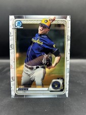 2020 Bowman #BCP-34 Zack Brown Chrome Prospects