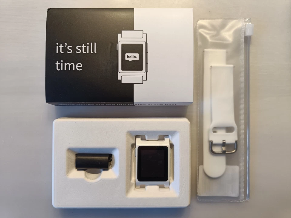 Pebble 2 duo / Core 2 duo Smartwatch weiß - Bild 2 von 4