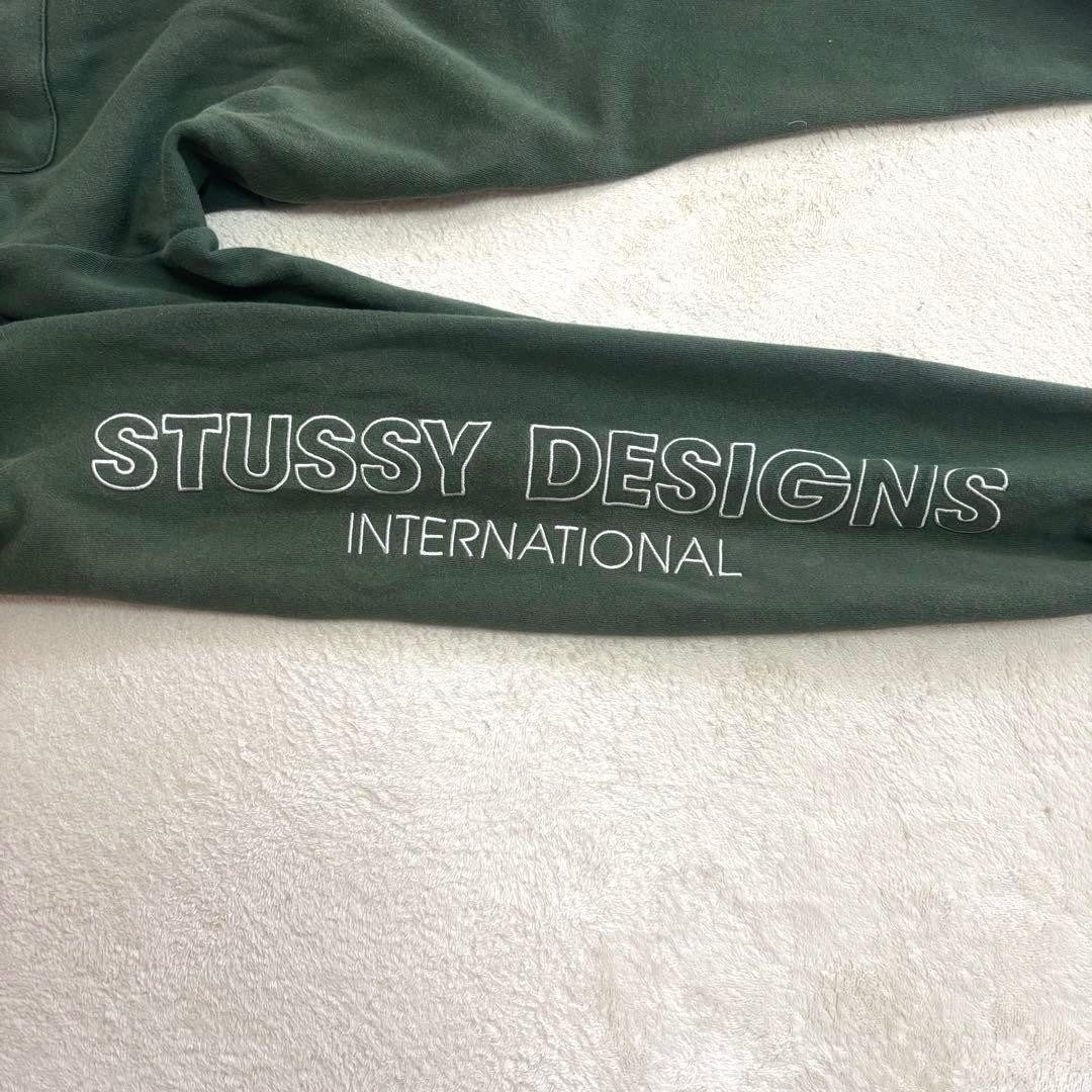 Stüssy Stussy brushed lining logo sweatpants L made in USA rare thumbnail 11