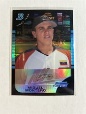 Miguel Montero Arizona Diamondbacks 2005 Bowman Chrome #BDP137 Refractor 