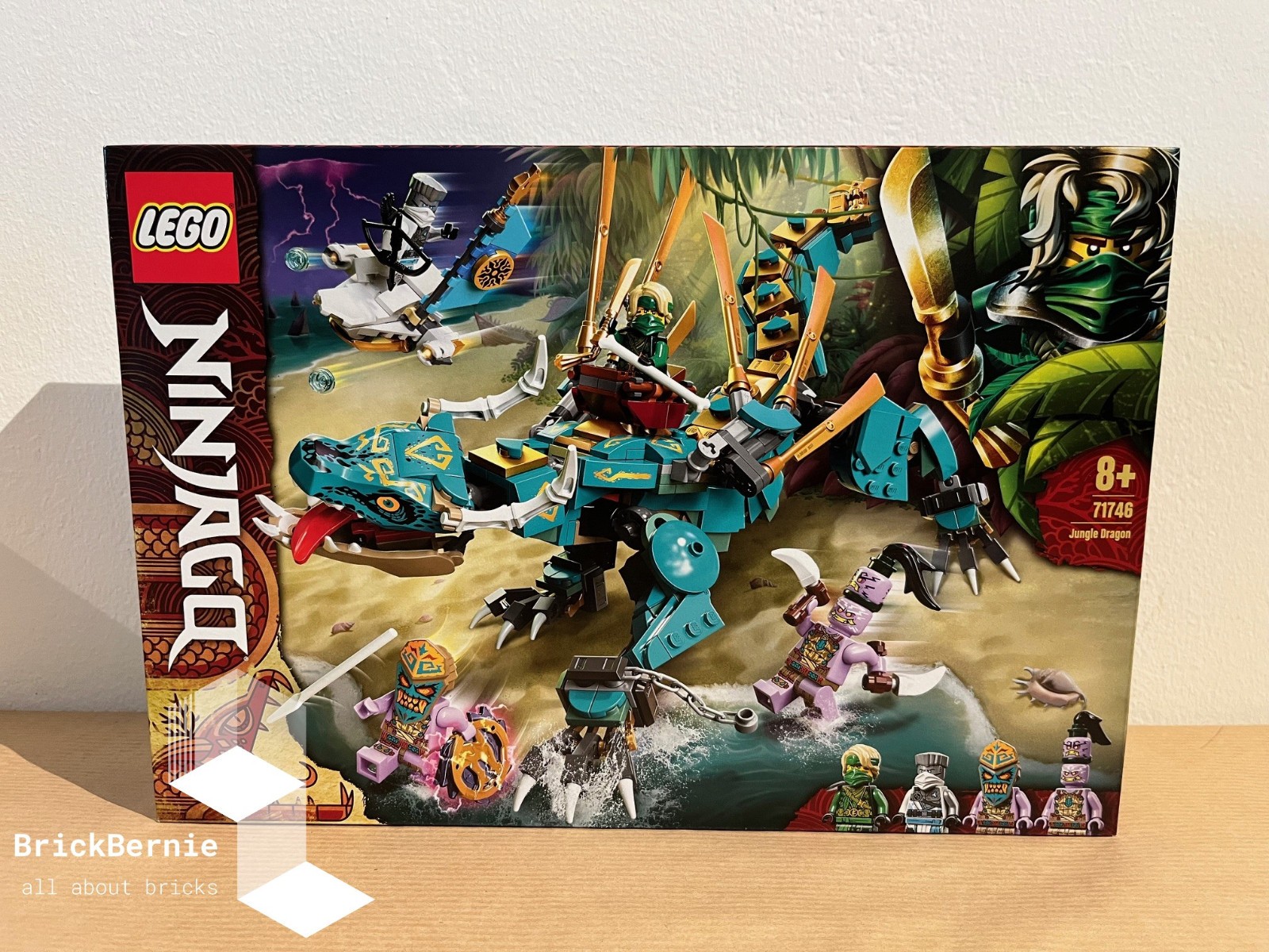LEGO NINJAGO: Dschungeldrache 71746 Vollständig Mit BA - Bild 7