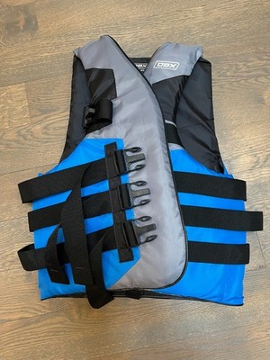 DBX Adult Verve Life Jacket Vest - Blue/ Black Adult S/M