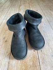 Trippen Stifelette Damenschuh Schlupfschuh schwarz leder TOP! Gr. 39