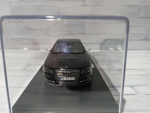 1/43 Schuco Audi S8 Sedan Black 914993 - Picture 3 of 4