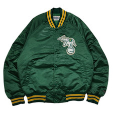 Vintage 90S ChalkLine Oakland Athletics Varsity Jacket