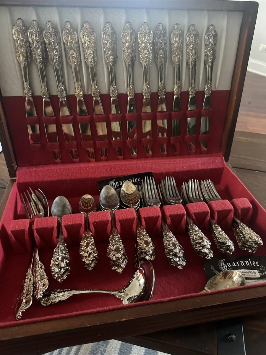 Godinger Baroque In Antique Us Silver-Plated Flatware for sale | eBay