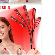 LED Light Therapy Lamp Portable Skin Health Redness Wrinkles Adjustable