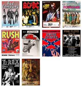 Classic Rock Concert Posters | eBay
