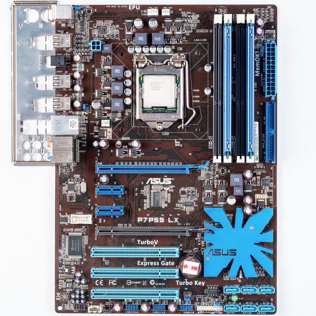 Asus P7P55 LX LGA1156 ATX Motherboard DDR3 Intel P55 USB