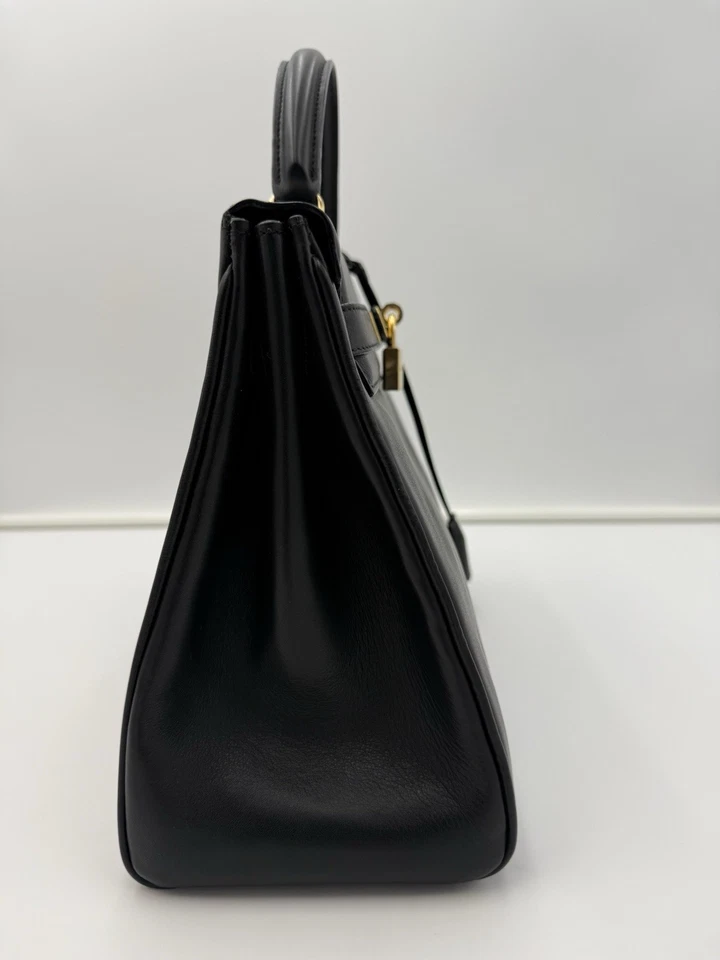 CLASE ALTA por Claudio Budel 1971 MILANO Sac à Main de Voyage 32 becerro negro ITALIA Foto 3 de 4