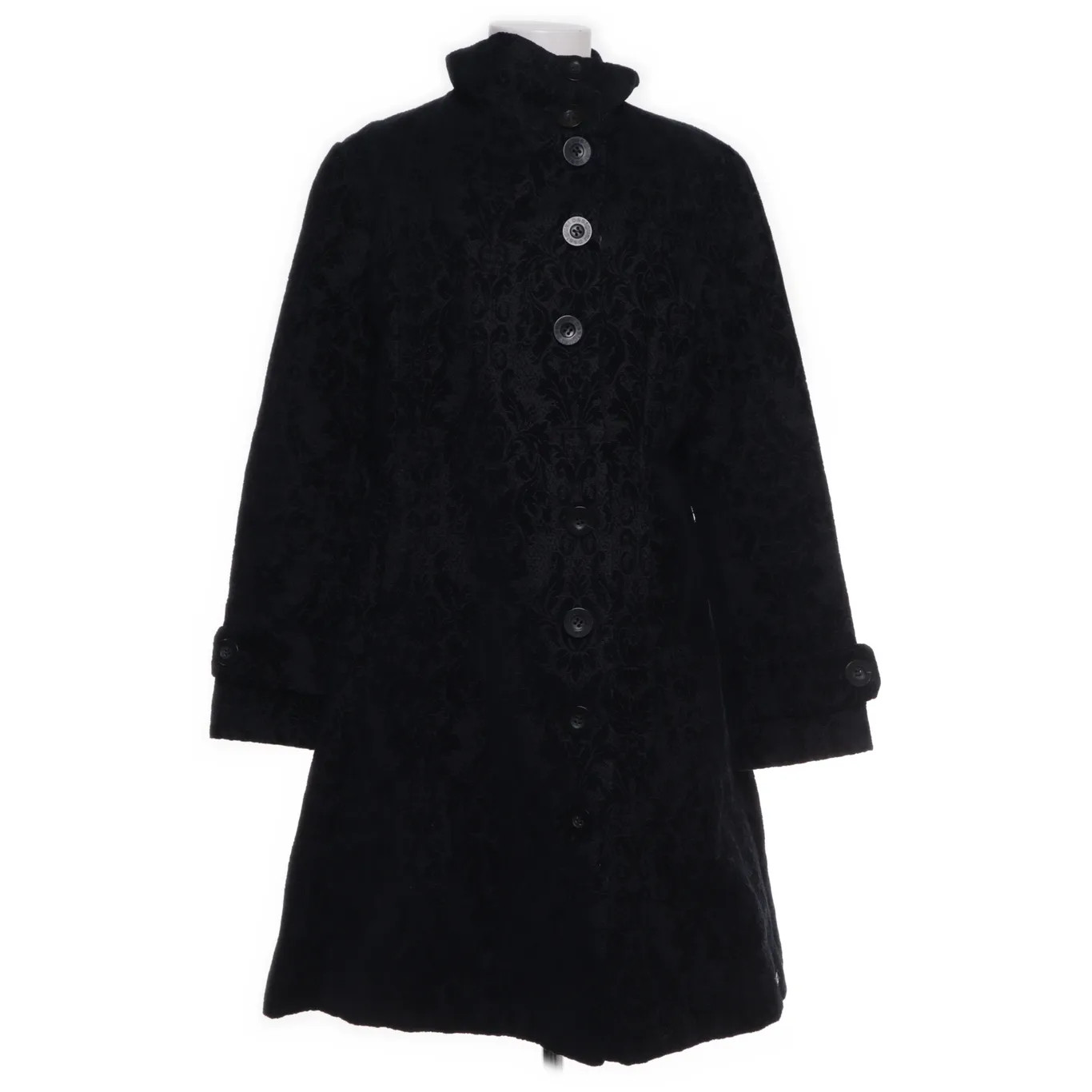 Desigual, Mantel, Damen, Größe: 46, Schwarz, Baumwolle/Polyester #kH8