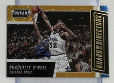 2016-17 Panini Threads - Board of Directors Shaquille O'Neal Gold Dazzle 25/25