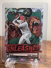 🔥2021 Panini Donruss Unleashed Mike Trout #UNL2 Insert LA Angels MLB Baseball🔥