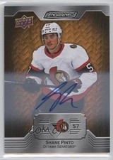 2023-24 Upper Deck Engrained Auto Shane Pinto #44 Auto 1q2