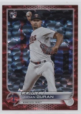 2022 Topps Update Red Foil 31/199 Jhoan Duran #US277 Rookie RC 17x8