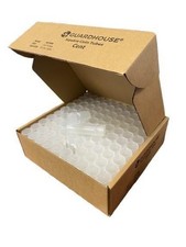 100 Square Coin Tubes US CENT Size Long Term Storage Holders Snap Lid Guardhouse