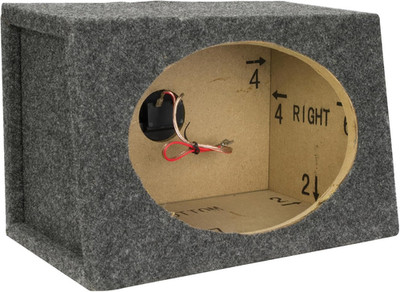 SE69KT 6X9 Car Audio Speaker Sub Box - Premium MDF Enclosure for Clear Sound - D
