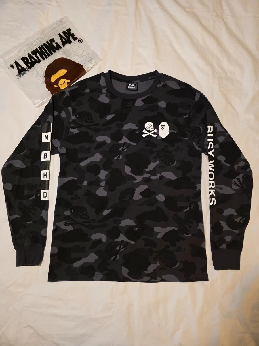 A Bathing Ape Long Sleeve T-Shirts for Men for sale | eBay