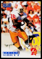 1996 Pro Line #38 Errict Rhett