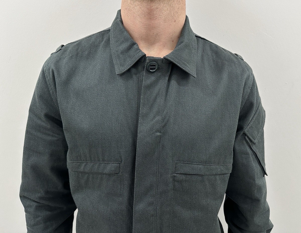 G Star Raw Cargo Military Jacket Mens OD Green Cargo Field Pockets