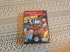 The Sims Bustin Out Game for Playstation 2 PS2 Game, With Manual