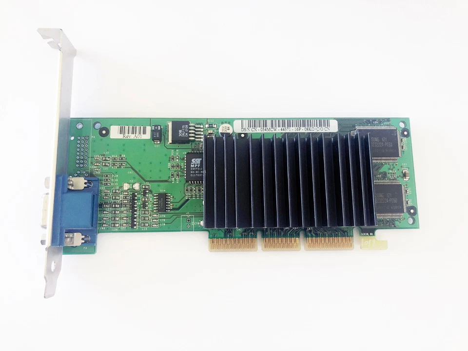 Genuine NVidia 16MB AGP Video Graphics Card for Dell Optiplex GX270 GX260 GX240 - Image 2 of 4