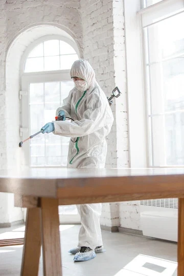 Oil Spill Clean-up Chemical Protective Coverall HazMat Suit Tyvek Protection - Image 3 of 4