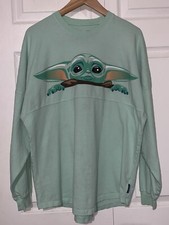 Disney Star Wars Spirit Jersey Shirt Adult Small Grogu The Child Mandalorian