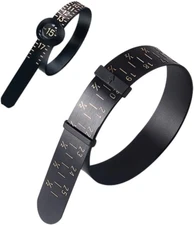 2 Pack Ring and Bracelet Sizer Measuring Tool Universal Jewelry Size Gauge Black