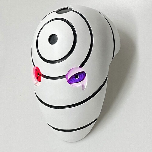 Uchiha#Itachi Obito Glowing Sharingan^Naruto Ninja White Masks%Cosplay Halloween - Picture 9 of 59