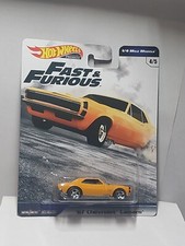 Hot wheels 1/64 🇫🇷 Fast And Furious "1/4 mile muscle" 1967 Chevrolet Camaro 