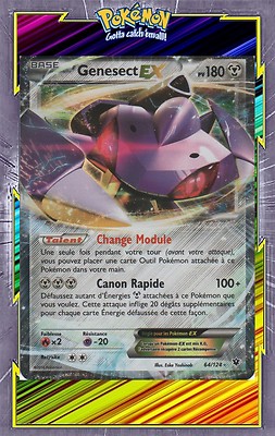 Genesect EX - XY10: Impact of Fates - 64/124 - Französische Pokemon Karte