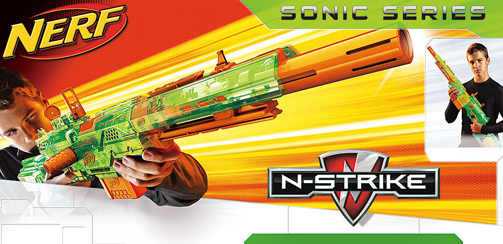 but Box Open Nerf N-strike Longstrike Cs-6 Dart Blaster