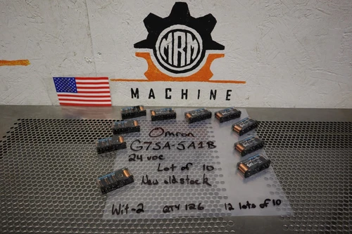 Omron G7SA-5A1B 24VDC Relays AC250V 6A New Old Stock (Lot of 10)