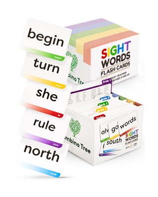 Sight Words Flash Cards Kindergarten 1st - 4th Grade Education - 600 Words fr...