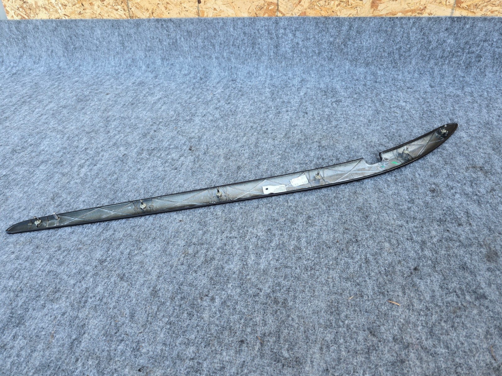 FRONT LEFT DOOR PANEL WOOD TRIM OEM 36k 08-19 MASERATI GRANTURISMO M145