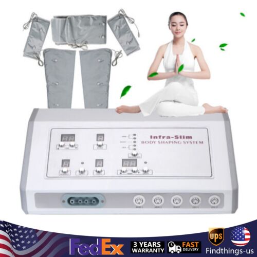Air Pressure Slimming Suit Pressotherapy Body Contouring Weight Loss Spa Machine
