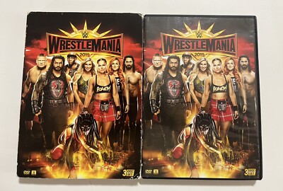 WWE: WrestleMania 35 (DVD) With Slipcover And Insert 651191957286