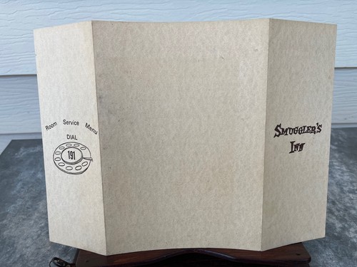 Vintage Room Service Menu SMUGGLER'S INN Restaurant Chain - 第 5/5 張圖片