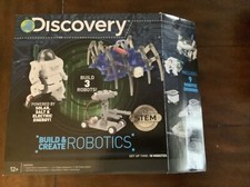 DISCOVERY STEM BUILD  CREATE ROBOTICS W/ 9 ROBOT DESIGNS NEW
