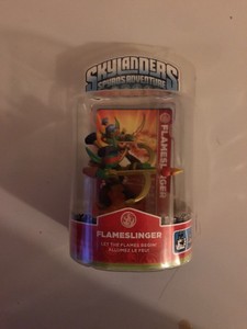 Download Skylanders Spyro's Adventure Fire Element Flameslinger Figure + Card Sticker | eBay