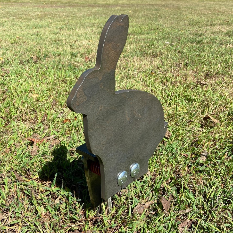 3/8AR500 9.5x10 Auto Reset Rabbit Popper - Spring Reactive Steel ...