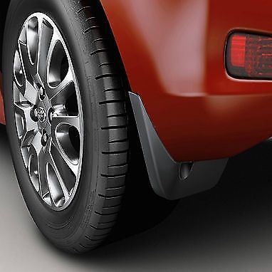 Genuine Toyota Yaris & 2012- 2014 Rear Mud Flaps - PZ416-B9967-00 - Picture 1 of 1