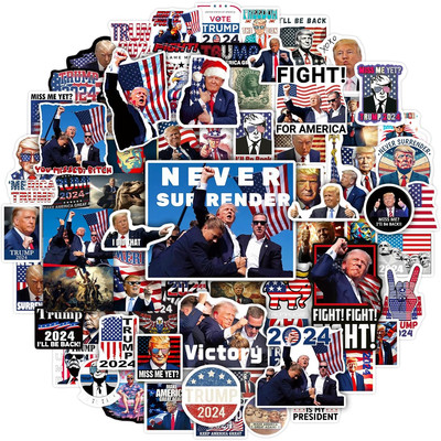 160PCS Trump Stickers 2024 Donald Trump Stickers for Adults Water Bot