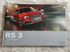 2011 Audi RS3 RS 3 Sportback Hardcover Brochure Prospekt Catalogue ENGLISH ! 