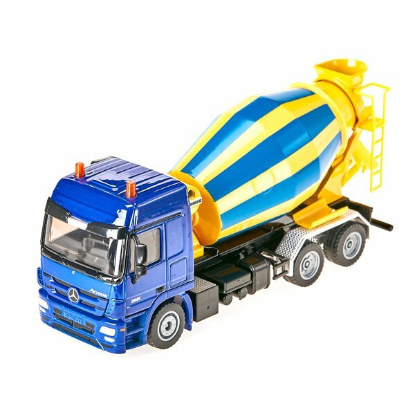 Sando Mixer Car 1/100 スケール Tomy Tomica No. 53 Nissan Diesel Truck Cement Mixer Truck White