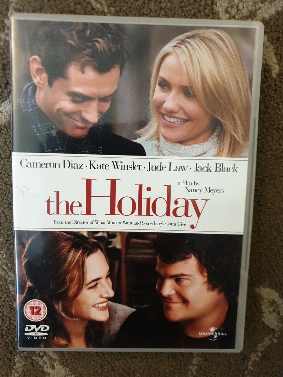 THE HOLIDAY DVD CAMERON DIAZ / JUDE LAW / KATE WINSLET / JACK