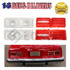 Tail Lamp Lens & Housing Set For 1975-1979 Chevrolet II Nova 4.1L 4.3L 5.0L 5.7L